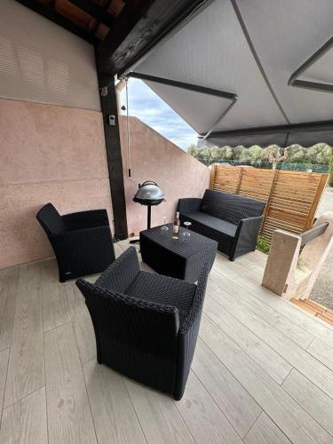 Sanary Villa club avec terrasse