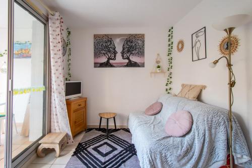 L'Esprit Bohème - Terrasse - Proche camp naturiste