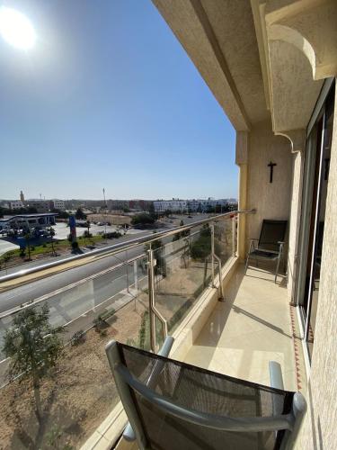 Balkón nebo terasa v ubytování appartement chaleureux essaouira
