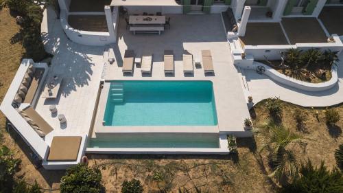 Bassein majutusasutuses Villa Maria Paros või selle lähedal