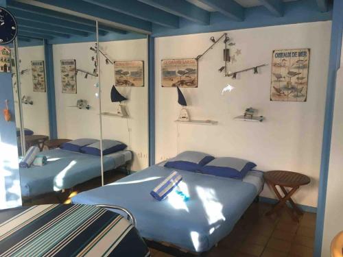 Petite maison bleue Dune du Pyla 4 personnes 2 vélos