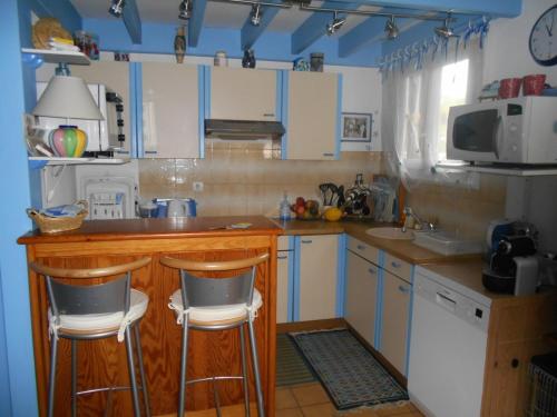 Petite maison bleue Dune du Pyla 4 personnes 2 vélos