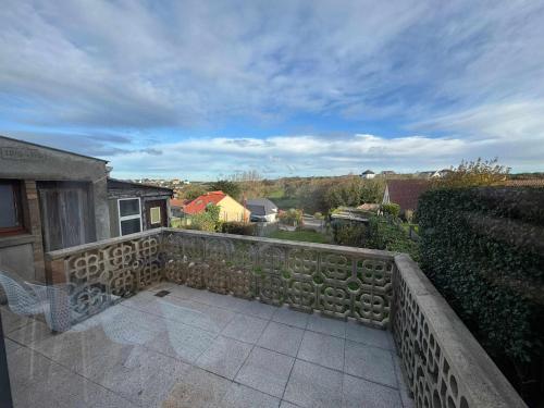 En balkon eller terrasse på La bulle d'Opale