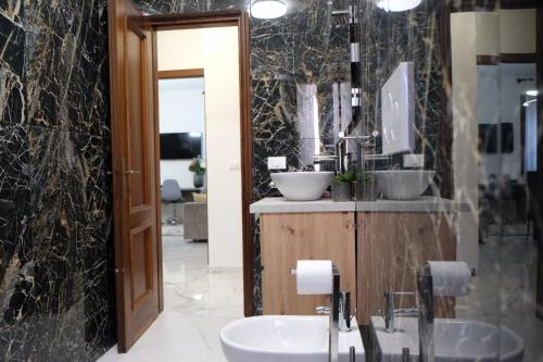 Ένα μπάνιο στο Private apartment in Mestre Ve