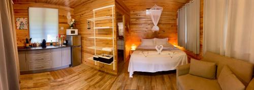 Postel nebo postele na pokoji v ubytování Rangiroa Beach House