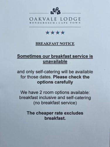 Φωτογραφία από το άλμπουμ του Oakvale Lodge στο Κέιπ Τάουν