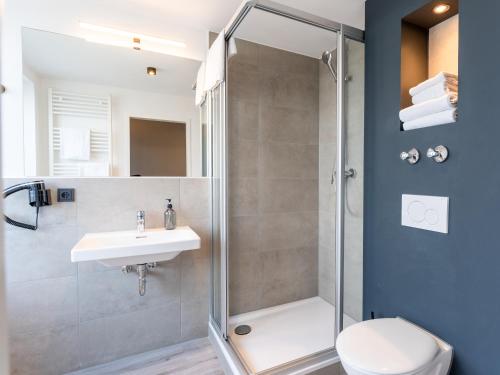 JustStay Essen Hotel & Apartmentsにあるバスルーム