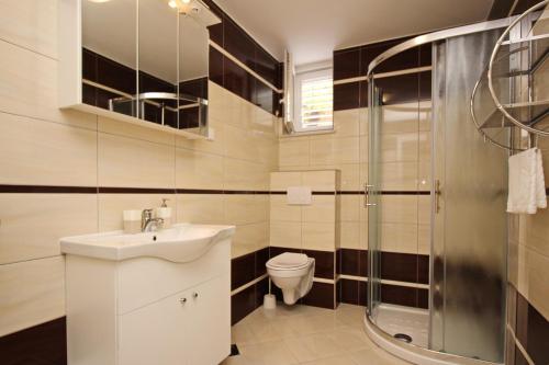 Kúpeľňa v ubytovaní House Gorica 2 - underground level apartments