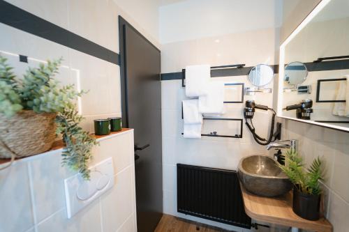 Køkken eller tekøkken på Haus Tonburg - RoLigio-Campus