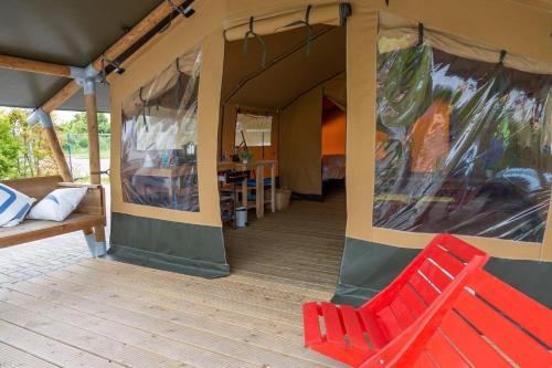 Billede fra billedgalleriet på Safari tent Heeg 4 persons i Heeg