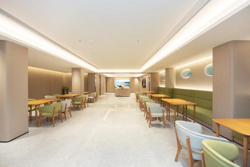 JI Hotel Foshan Qiandeng Lake Branchにあるシーティングエリア