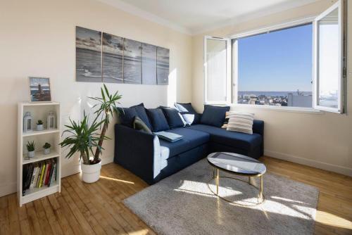 Vue mer / Jaurès-Centre-Ville / Appart Lumineux