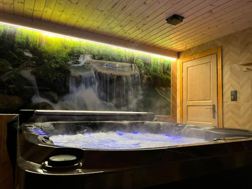 Lawendowy Zakątek Domek Całoroczny z Jacuzzi i Sauną