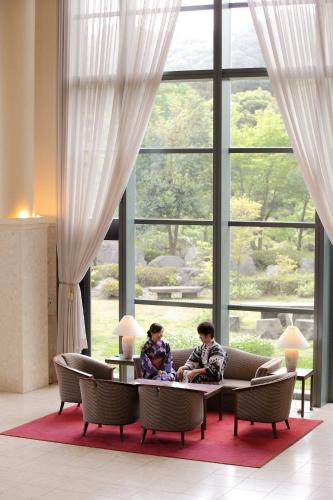 Επισκέπτες που μένουν στο Kirishima Kanko Hotel