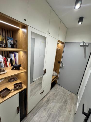 Dapur atau dapur kecil di Apartmán Vista Rokytnice