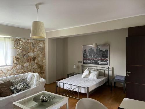 A bed or beds in a room at Villa Unique