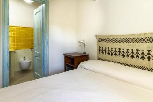 Et badeværelse på Residenza Melissa