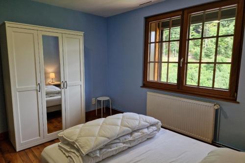 Gîte 3 étoiles jusqu'à 12 persにあるベッド