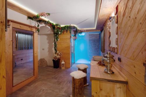 Ένα μπάνιο στο Garni Prà Fiori