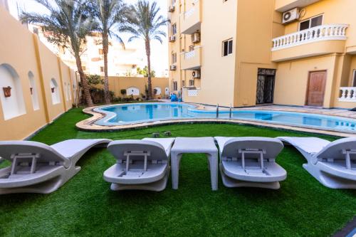 Lazur Pool Apartment's - El Kawsar, Hurghada - Egypt