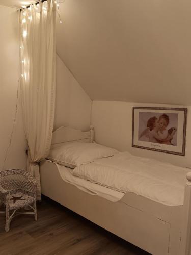 Postel nebo postele na pokoji v ubytování Ferienwohnung Engelsthann