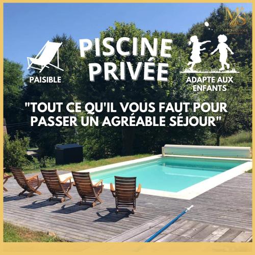Aux Cotés des Chenes Piscine et Nature