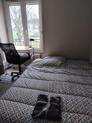 Chambres indépendantes et lumineuses