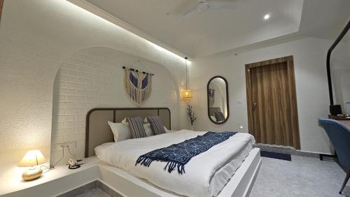 Postel nebo postele na pokoji v ubytování Hotel Inrira