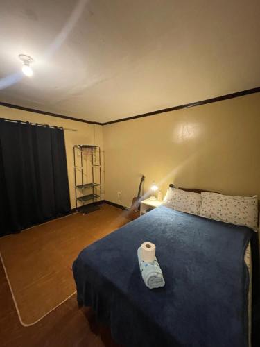 Ένα ή περισσότερα κρεβάτια σε δωμάτιο στο Seascape at Top Sea Can Siargao