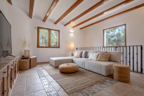 Posezení v ubytování Casa Higo