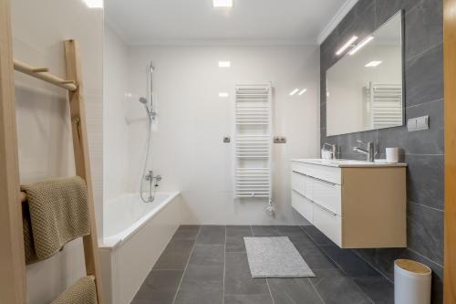 Koupelna v ubytování Casa Higo