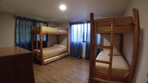 Voodi või voodid majutusasutuse Bob highland home! toas