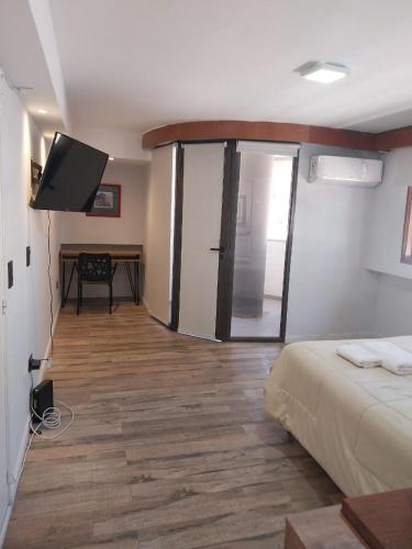 Postel nebo postele na pokoji v ubytování Departamento 610 - Edificio VILAUT by INMOVE Temporarios