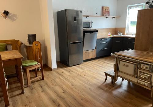 Η κουζίνα ή μικρή κουζίνα στο Ferienhaus