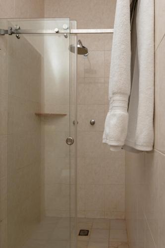 Koupelna v ubytování Hotel Kinich