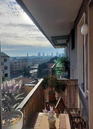 Milan Bright Flat City View 2 Balconies Workspace M5