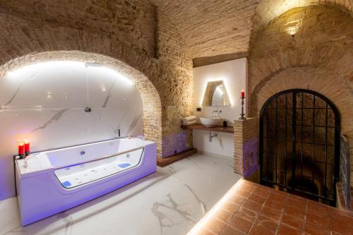 A bathroom at Inferno e Paradiso