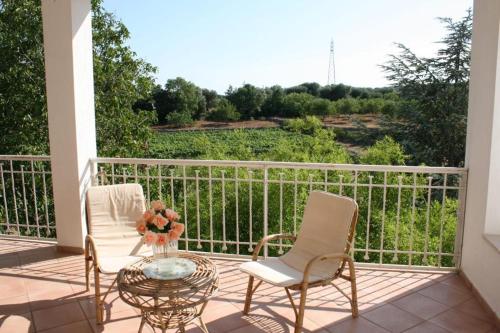 A balcony or terrace at Villa Isabella