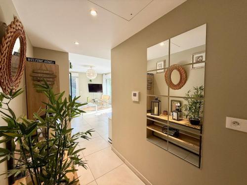 A011-Superbe Studio avec Terrasse Sauna Jacuzzi