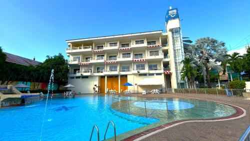 Bazén v ubytování Hotel Los Puentes Comfacundi nebo v jeho okolí