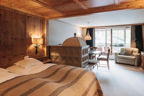 Voodi või voodid majutusasutuse Hotel Berghof toas