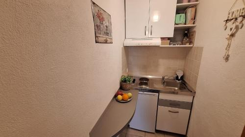 Η κουζίνα ή μικρή κουζίνα στο Apartments Teo 1