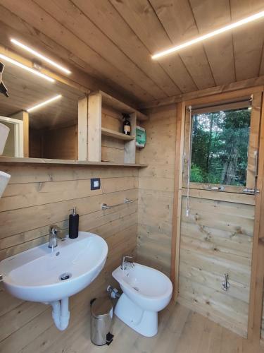 Lieve Agriglamping Experienceにあるバスルーム