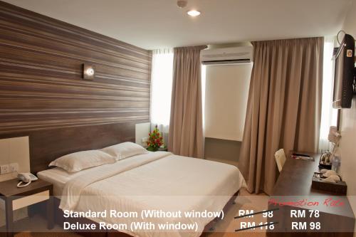 De Spring Hotelにあるベッド