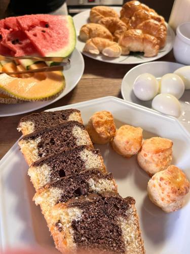 Mad på bed and breakfast-stedet eller i nærheden