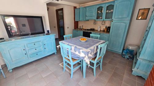 Η κουζίνα ή μικρή κουζίνα στο Villino Pinewood Sardinia