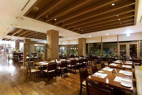 Restaurace v ubytování Geoje Samsung Hotel