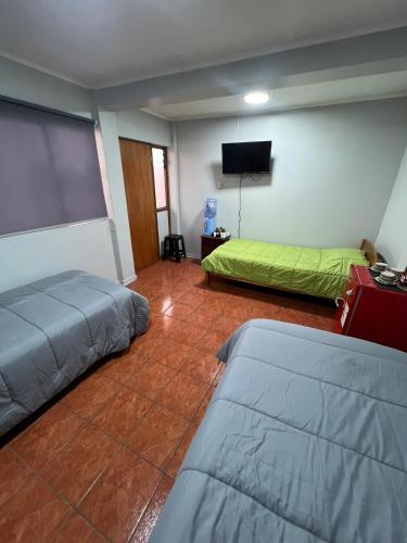 Ένα ή περισσότερα κρεβάτια σε δωμάτιο στο CASA CAVANCHA