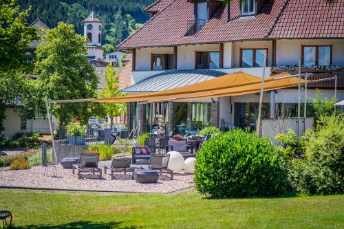 Κήπος έξω από το Gasthaus Linde