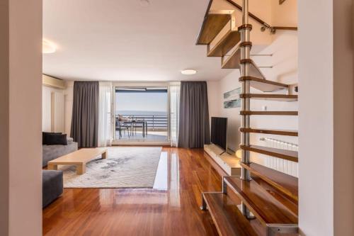 VELEBOS SUPERIOR APARTMENT - spacious luxury four-room apartment on 220 m2 - panoramic view of the sea and islands - prestigious location by the sea to the new city center of Žnjan - top amenities - free garage parking space